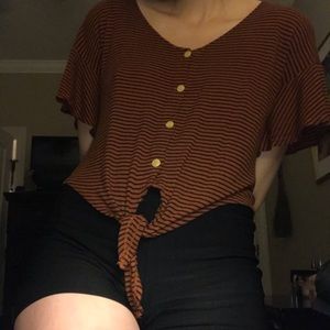 Cute Button Down Top
